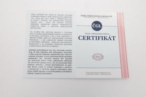 Zlatý prsten s diamanty 8,47g 14kt