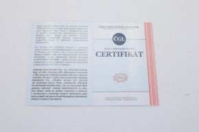 Zlatý prsten s diamanty 4,76g 14kt