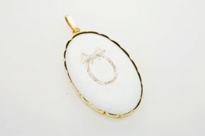 Zlatý přívěsek starožitný 10,1g 14kt