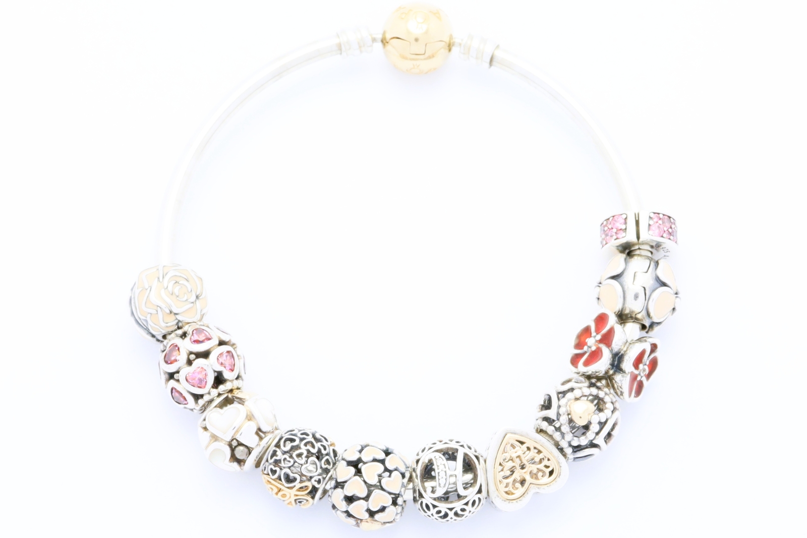 Stř&iacute;brn&yacute; n&aacute;ramek Pandora 36,57&nbsp;g 925